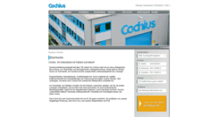 Desktop Screenshot of cochius.de